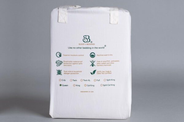 Organic Cotton Waterproof Mattress Protector | Sleep & Beyond